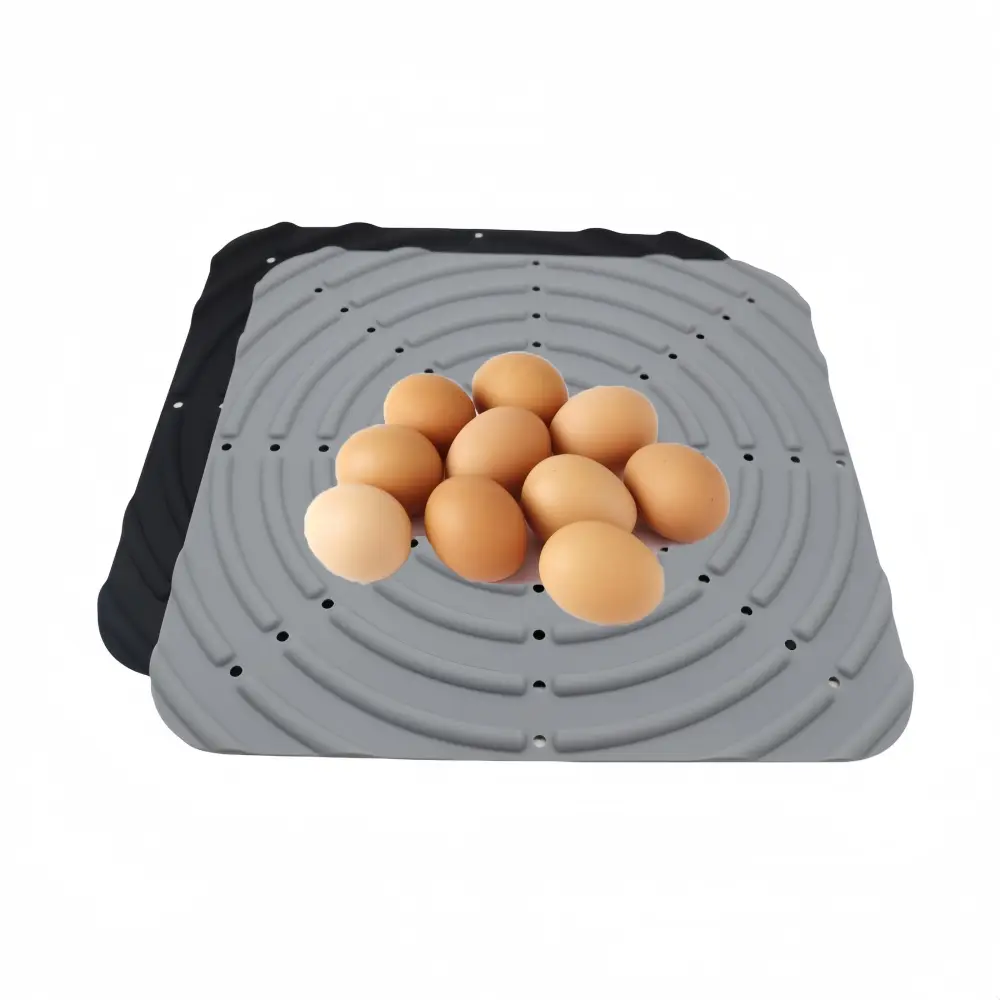 Lot de 2 tapis lavables en silicone pour œufs IntiMeg
