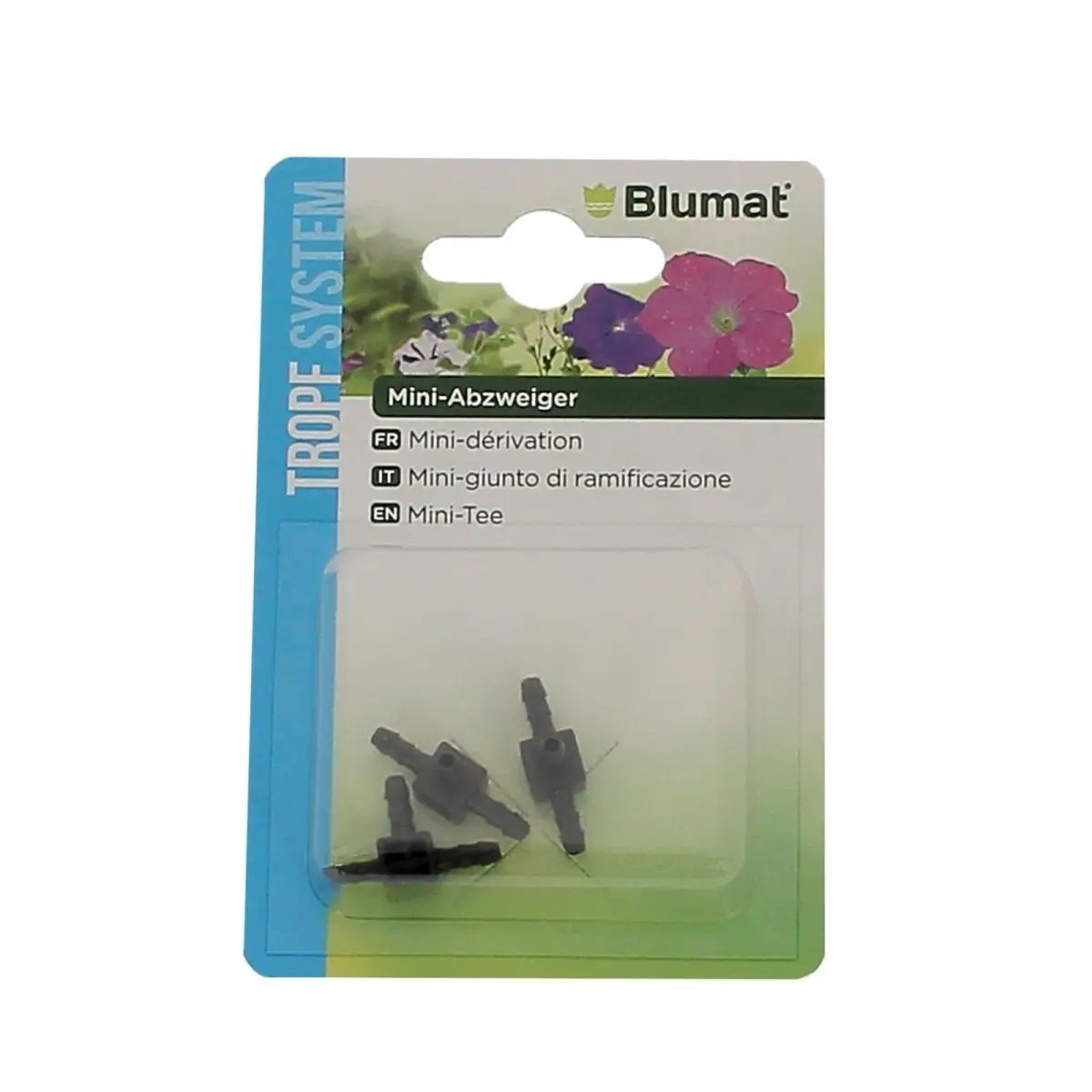 Lot de 3 mini-dérivations en T – BLUMAT unitaire