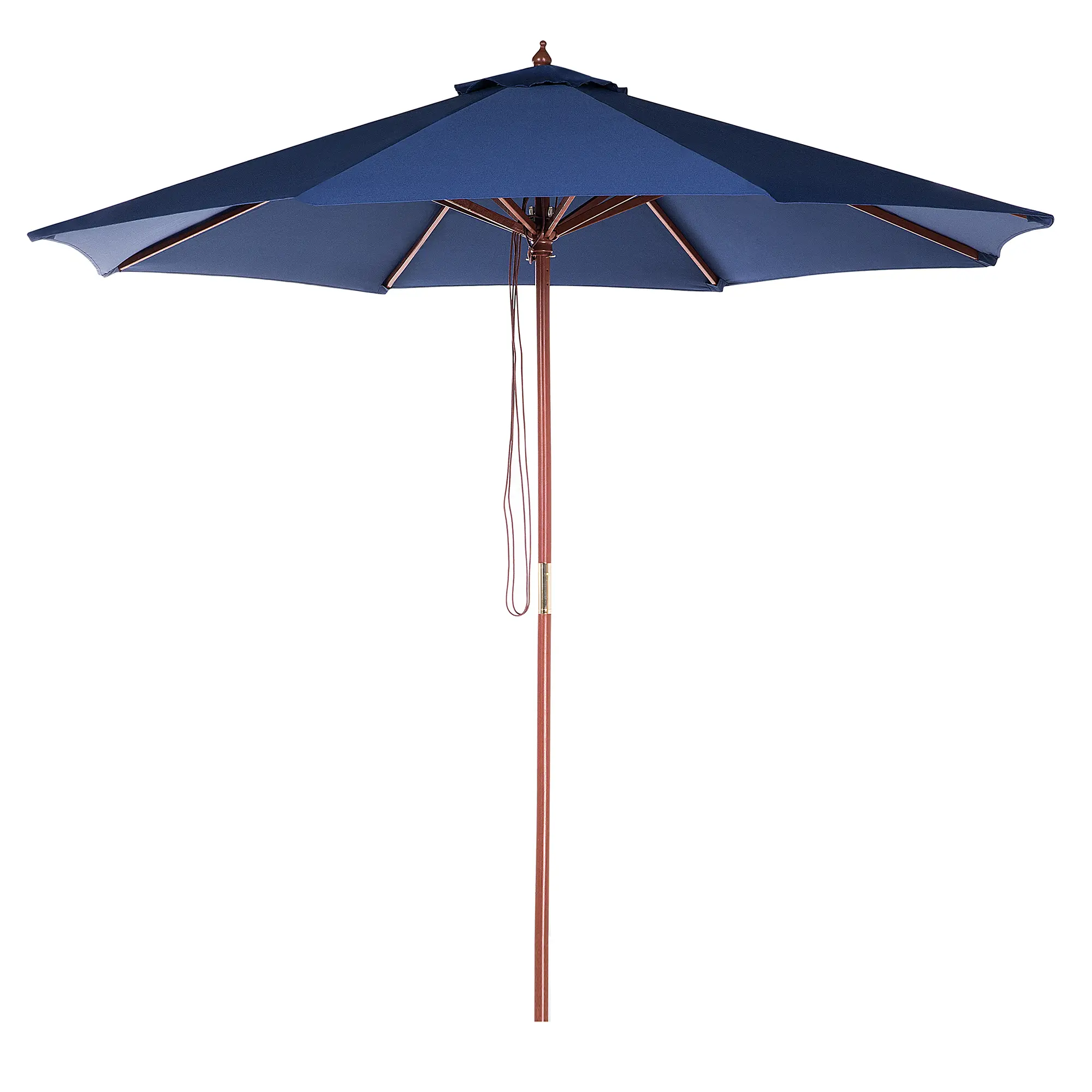 Parasol droit Tissu Bleu marine TOSCANA