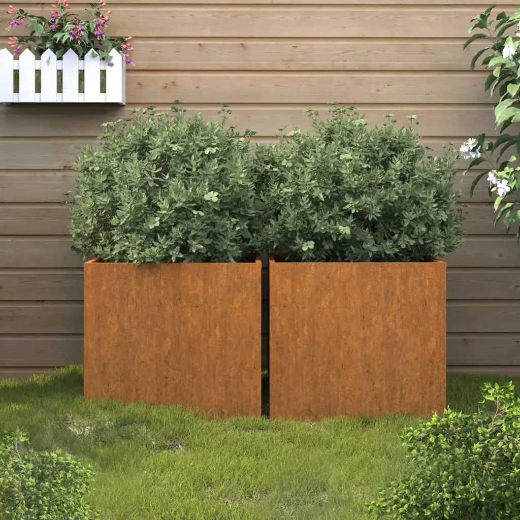 Lot de 2 Jardiniere plastique Herwig Nature 49 X 47 X 46 cm – P87210N