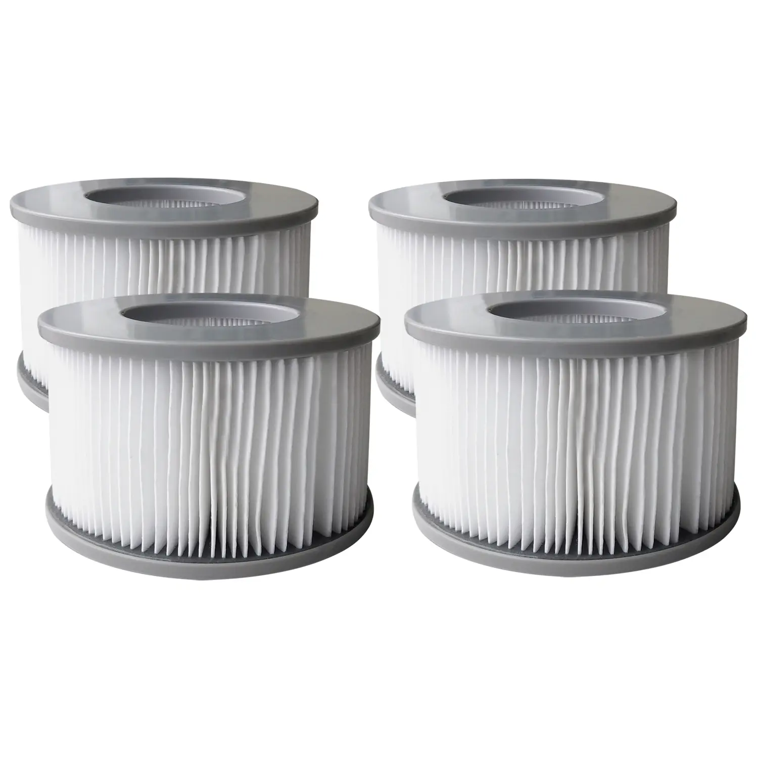 Lot de 4 cartouches filtrantes avec filet pour spa gonflable Mspa – MSPA