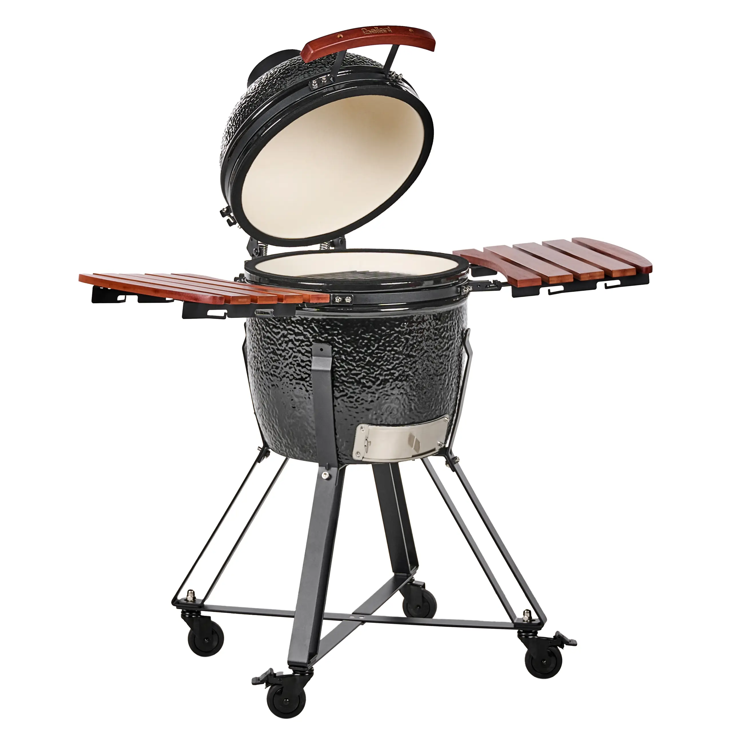 Gril à charbon de bois Céramique Noir KAMADO