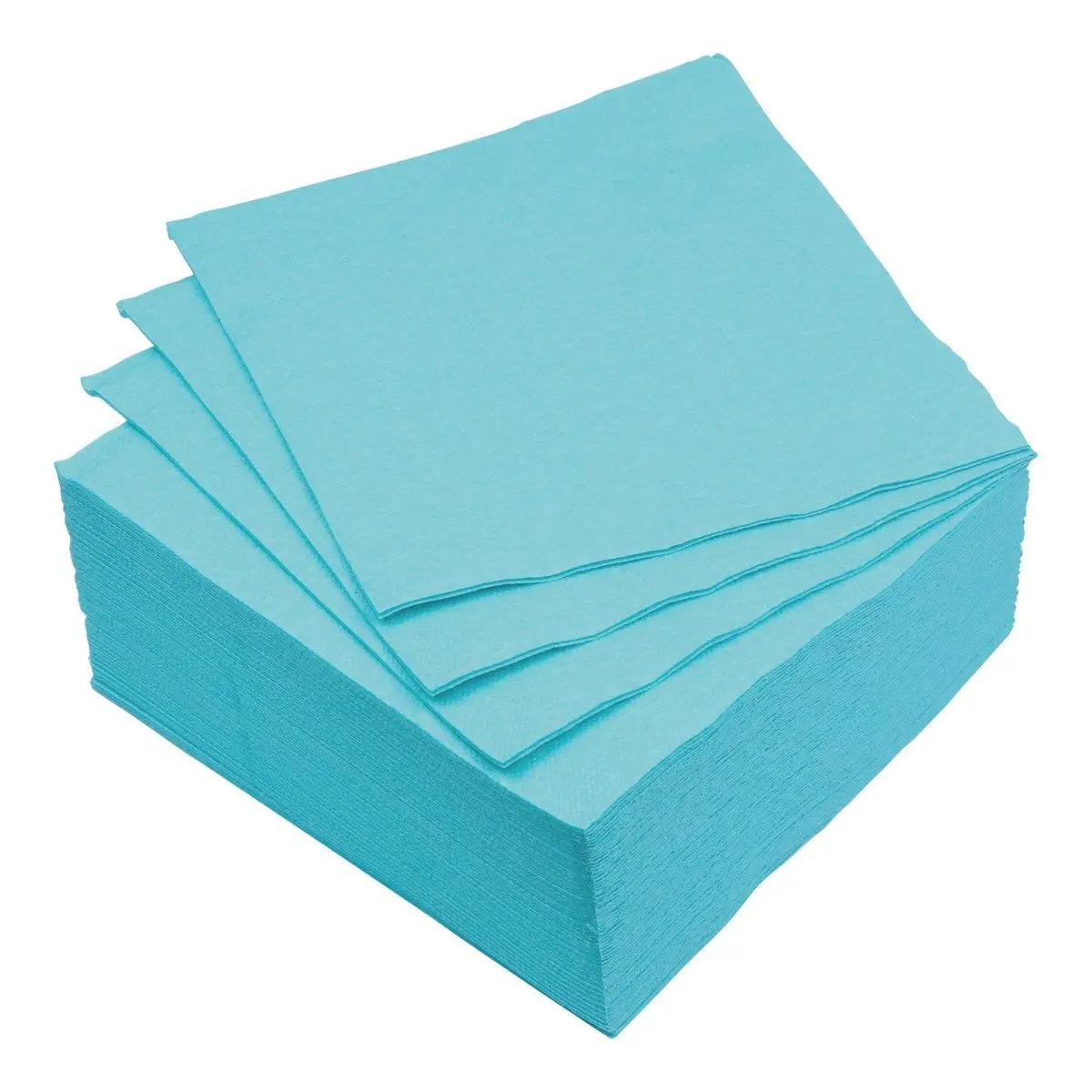 Lot de 40 Serviettes en Papier «Vitamine» 38x38cm Bleu