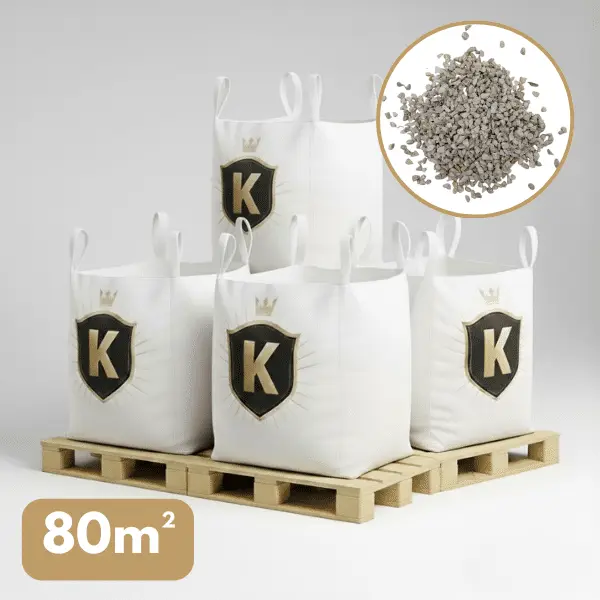 Gravillons calcaire blanc 6/10 mm – Pack 4 Big Bag +/