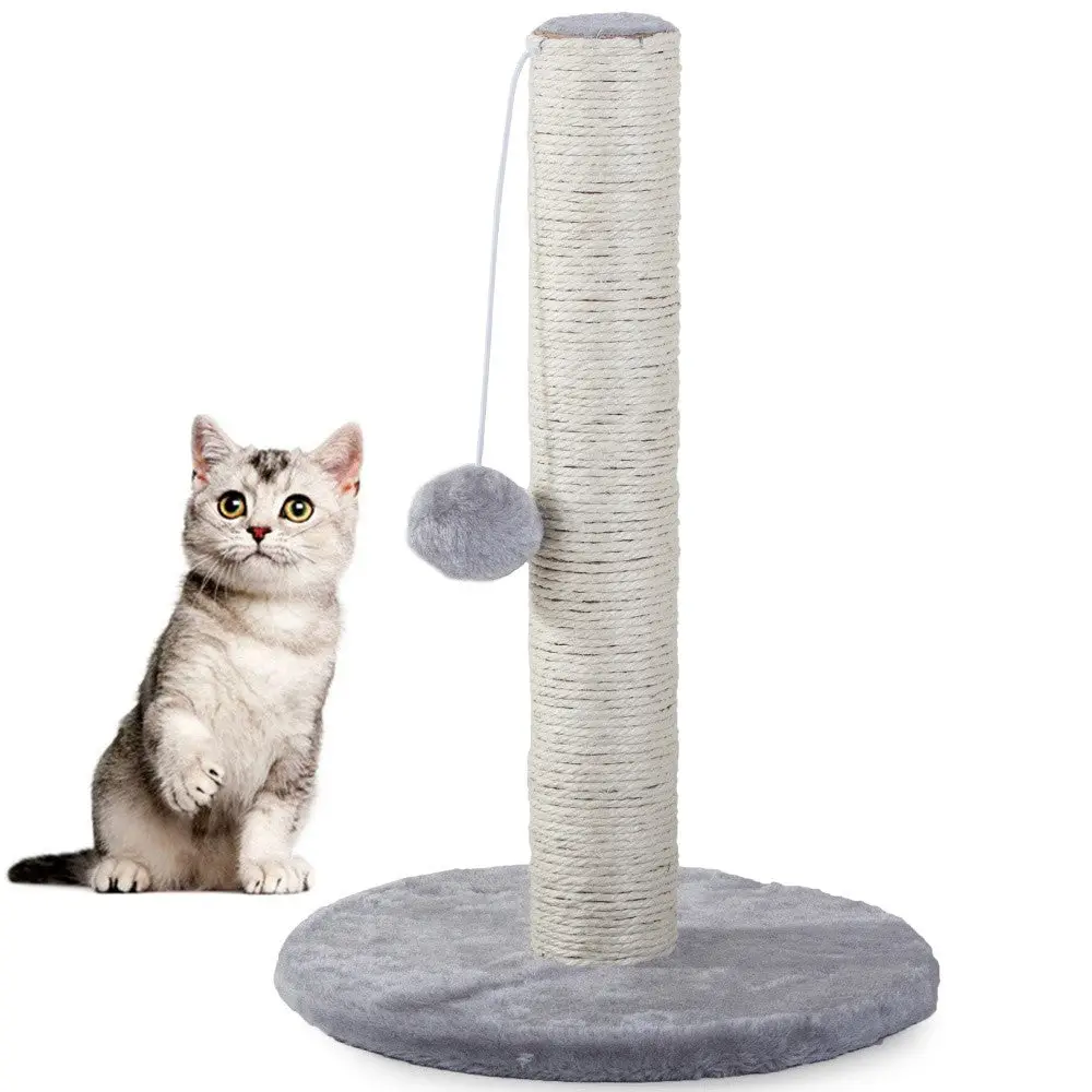 Griffoir pour chat poteau pour chat balle objet