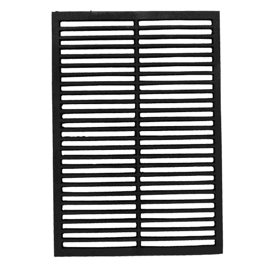 Grille de foyer 500 x 350 mm, Dommartin