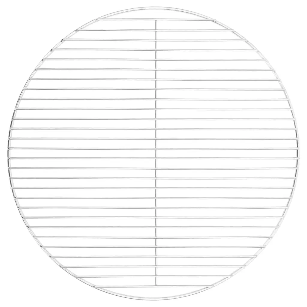 Grille de barbecue ronde Ø54 cm acier inoxydable 304