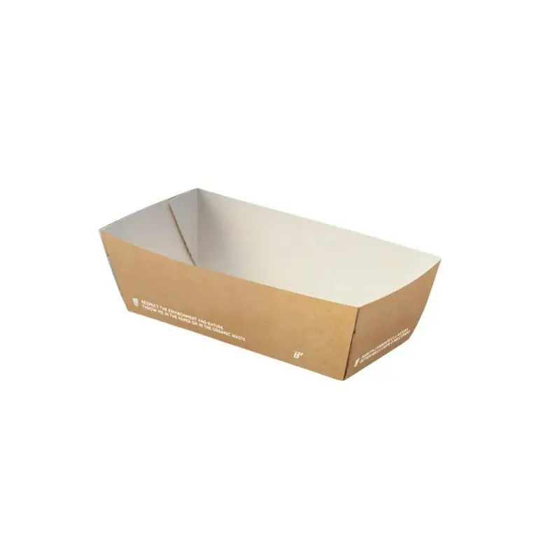 Lot de 300 Plateaux Bio pour Friture Large – SDG