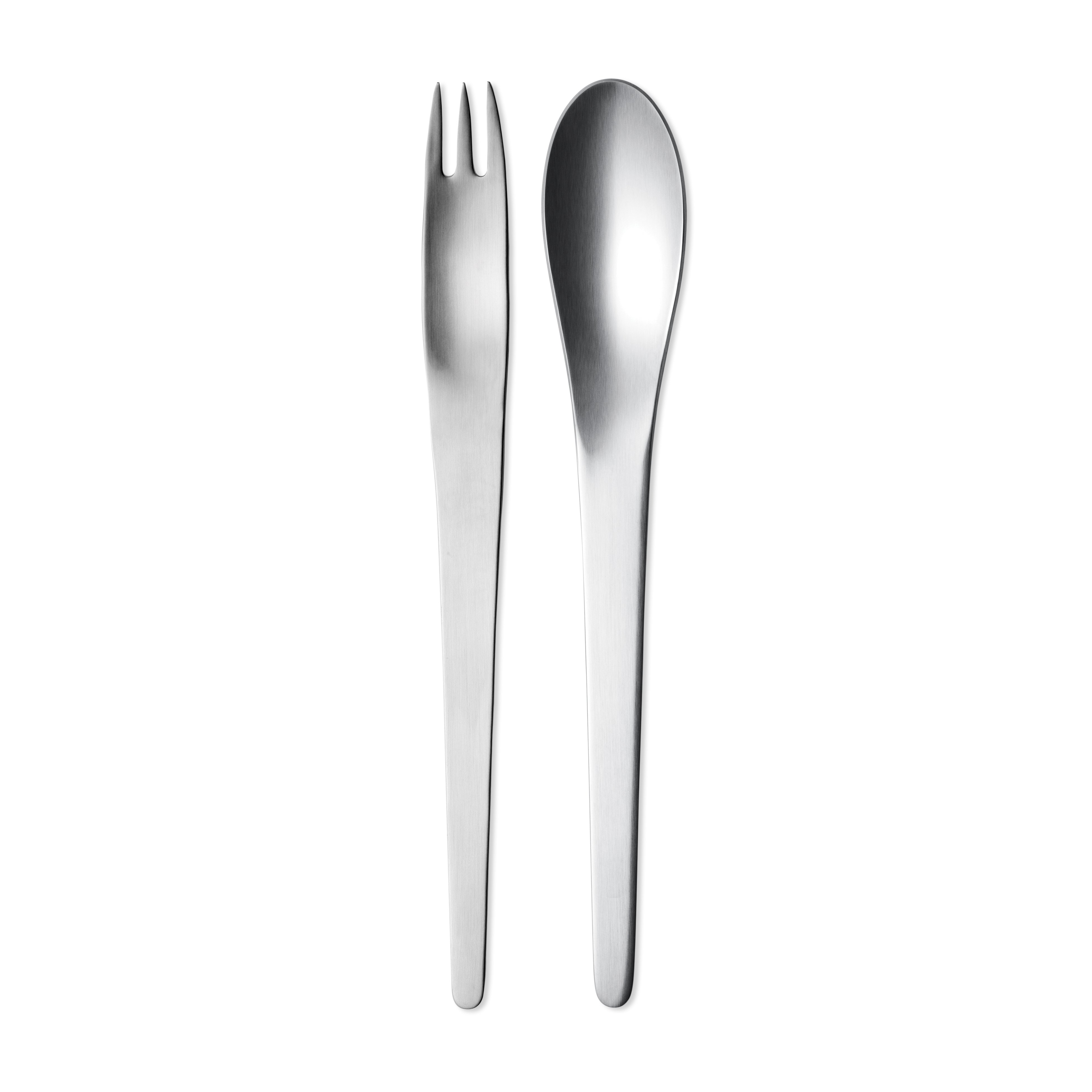 2 Cubiertos de servir Arne Jacobsen.iy{font-size:18px}2 piezas