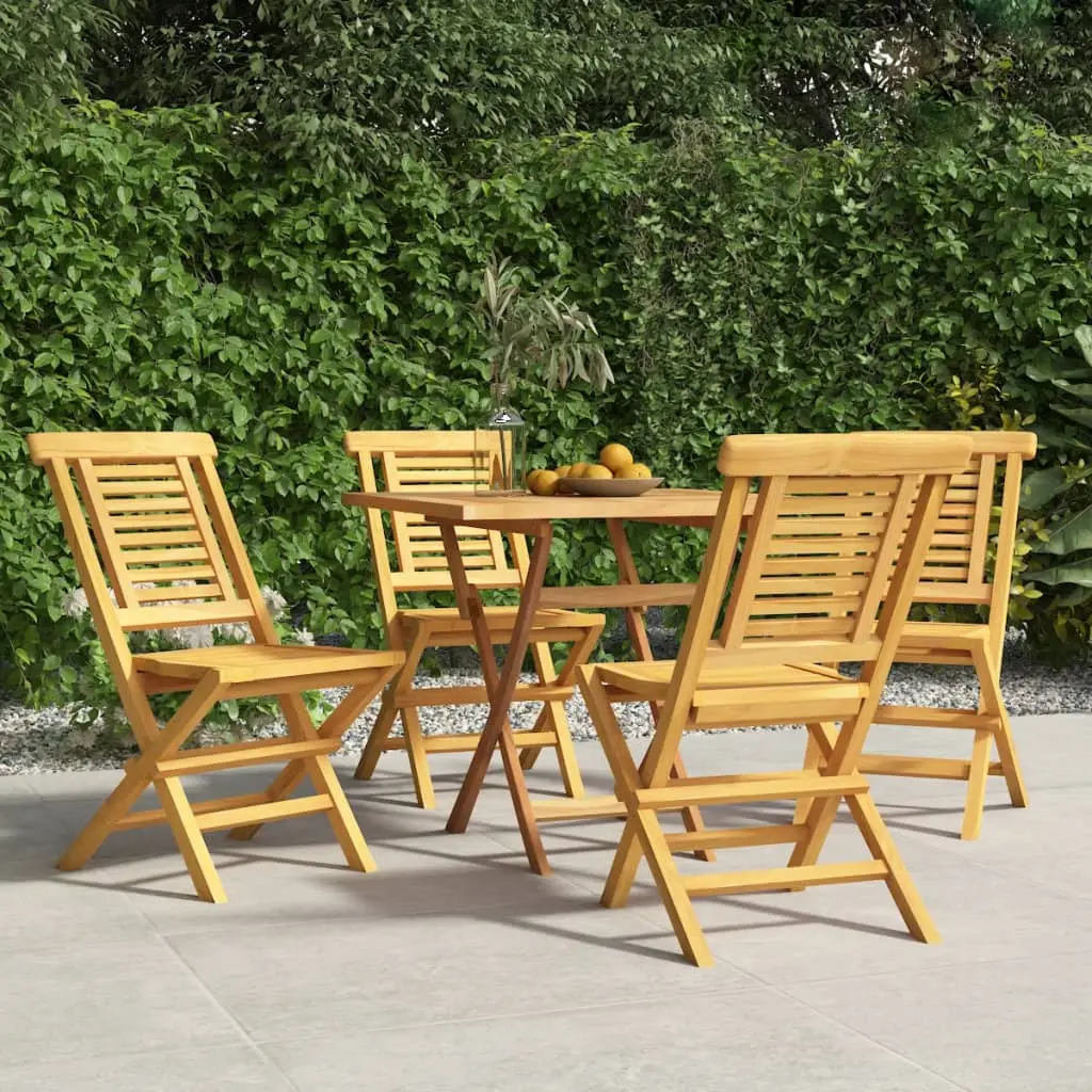 Lot de 4 Chaise bois composite Imran Naturel – P87209N
