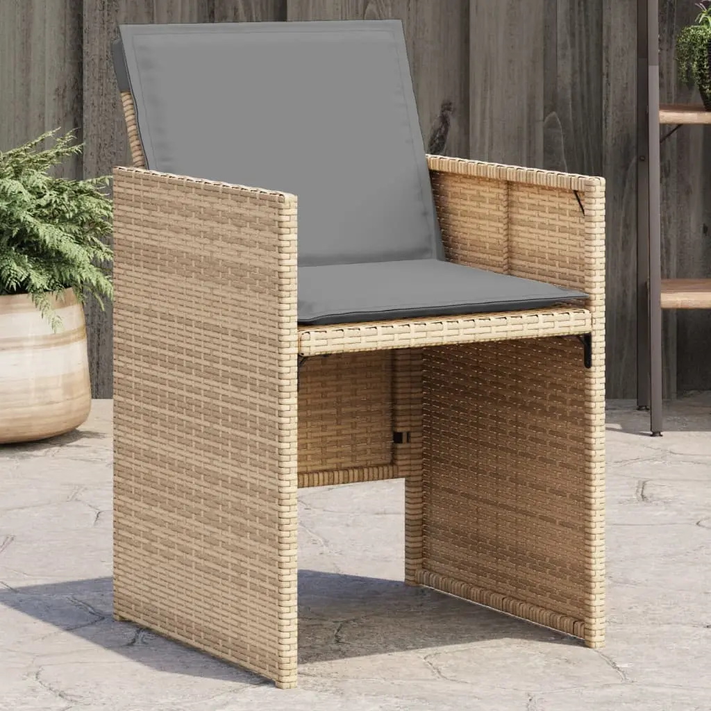 Lot de 4 Chaise bois composite Hanno Naturel 50,5 X 54 X 79 cm – P87211N