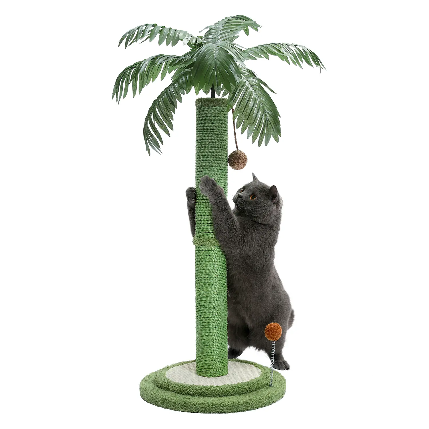 Griffoir pour Chat en Forme de Cocotier 85 cm PAWZ Road