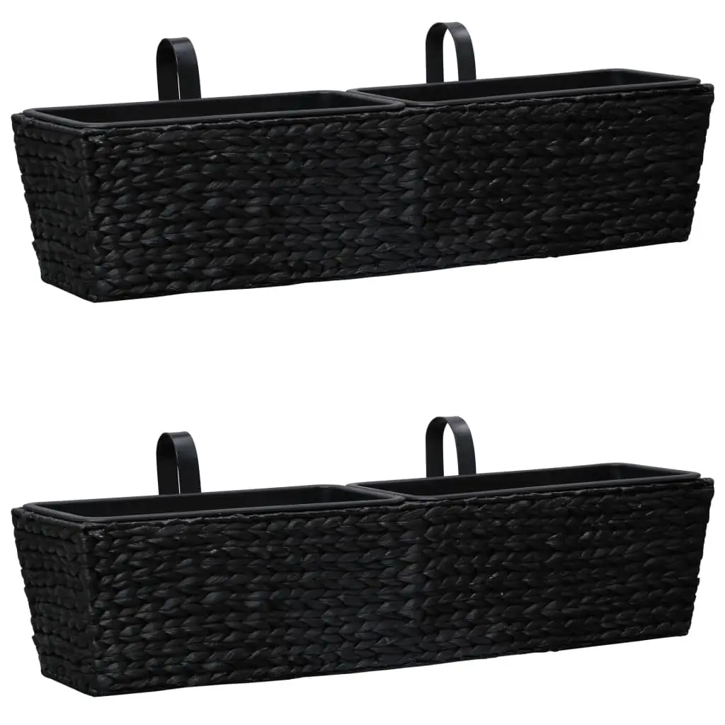 Lot de 2 Jardiniere plastique Illir Vert 80 X 20 X 18 cm – P87209V