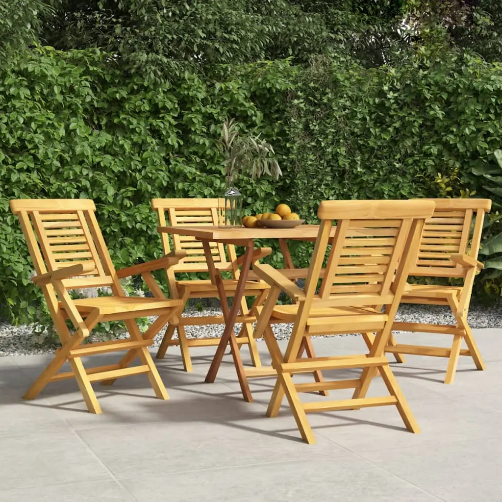 Lot de 4 Chaise bois composite Imran Naturel 56 X 63 X 90 cm – Prolenta Premium