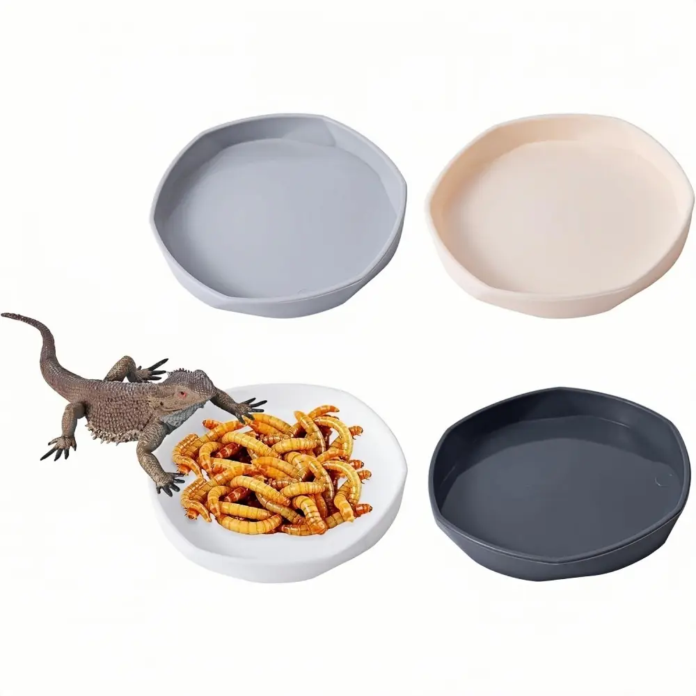 Lot de 4 gamelles à eau pour reptiles – Lytech