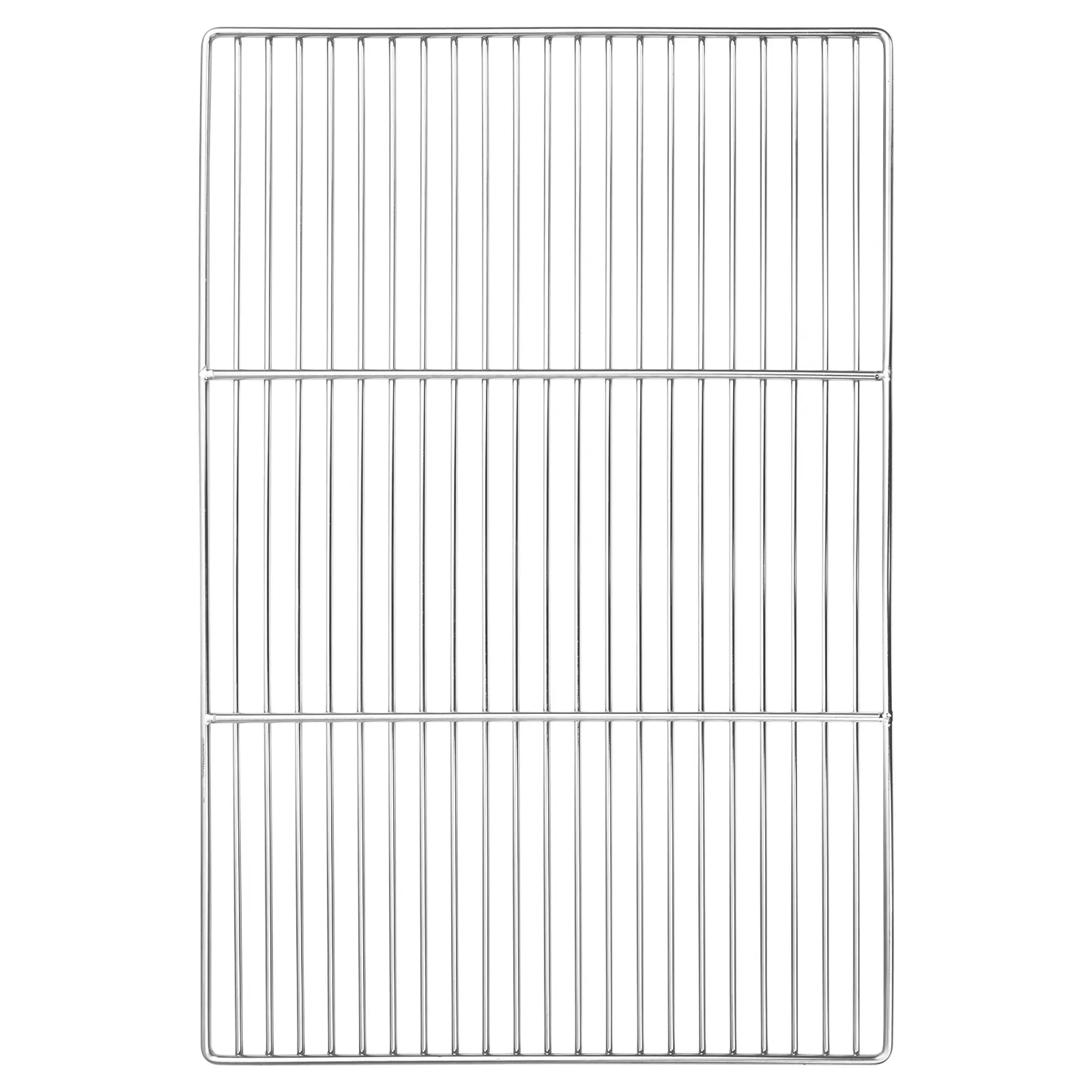 Grille de BBQ avec poignées Rectangulaire 60×40 cm en Acier inoxydable 304