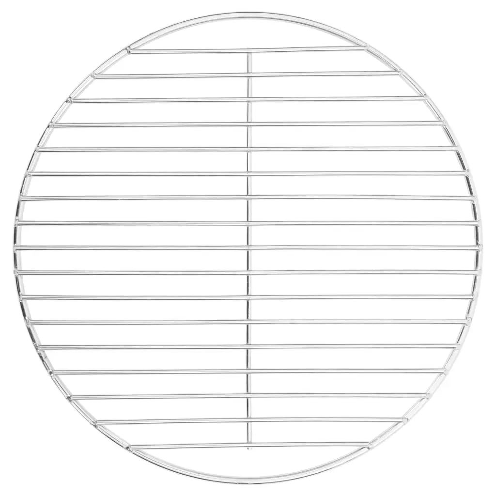 Grille de barbecue ronde Ø34,5 cm acier inoxydable 304