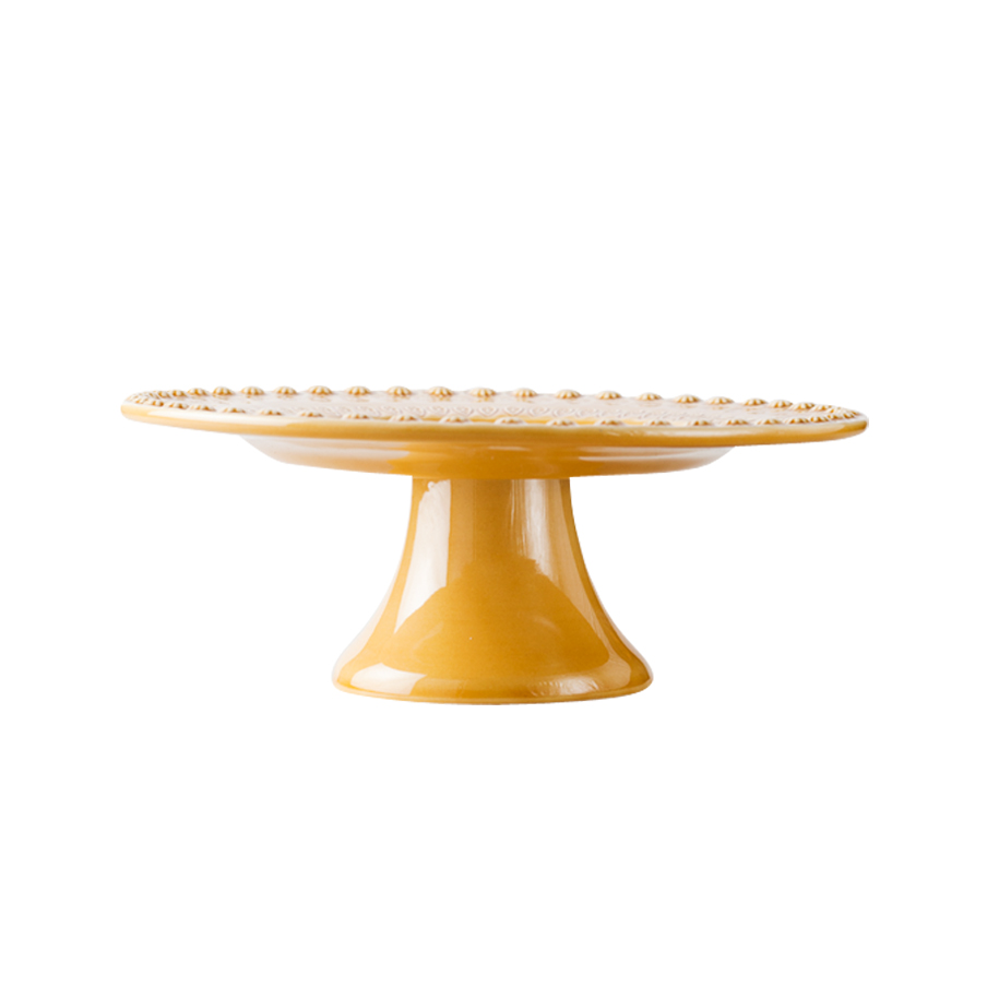Plato de tarta Daisy Ø 22 cm.iy{font-size:18px}sienna