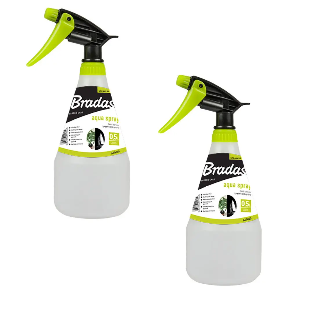 Lot de 2 Pulvérisateurs à main ‘AQUA SPRAY’ 0,5L