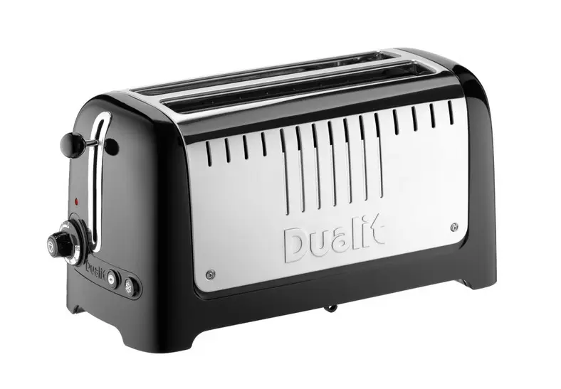 Grille pain 2 fentes 2000w noir/inox 46065 Dualit