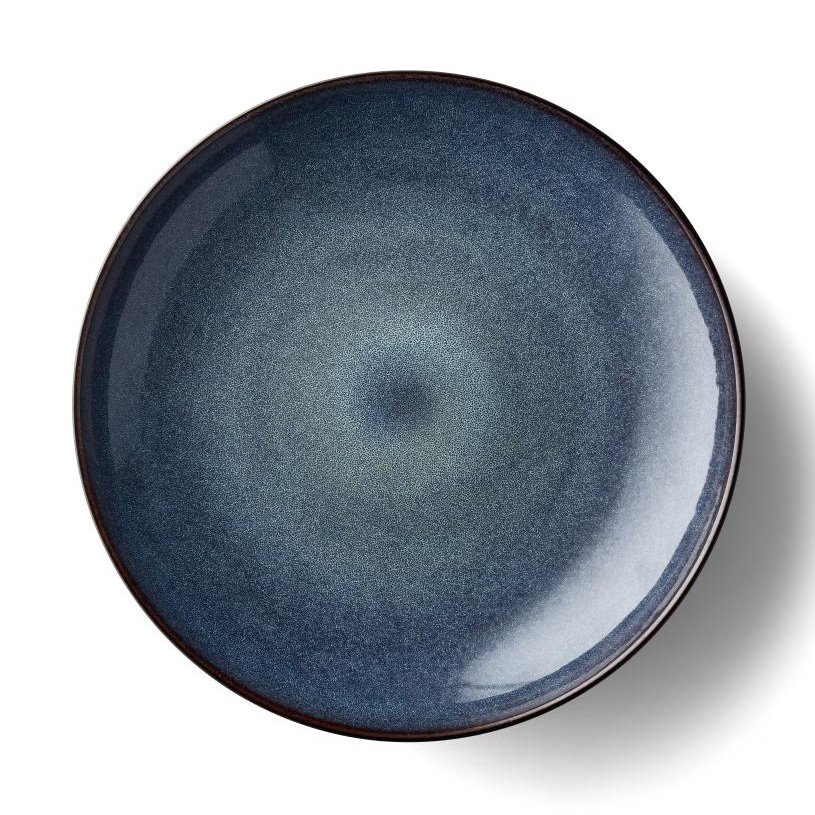 Plato Bitz Ø 40 cm negro.jr{font-size:18px}negro-azul oscuro