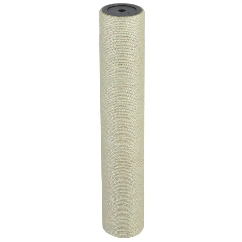 Grattoir pour chats 8 x 45 cm 10 mm Beige vidaXL 170557