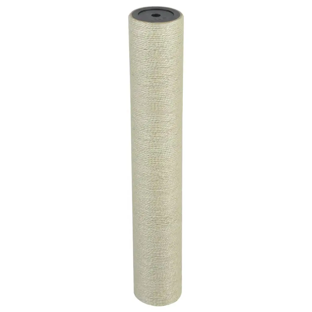Grattoir pour chats 8 x 50 cm 10 mm Beige vidaXL 170558