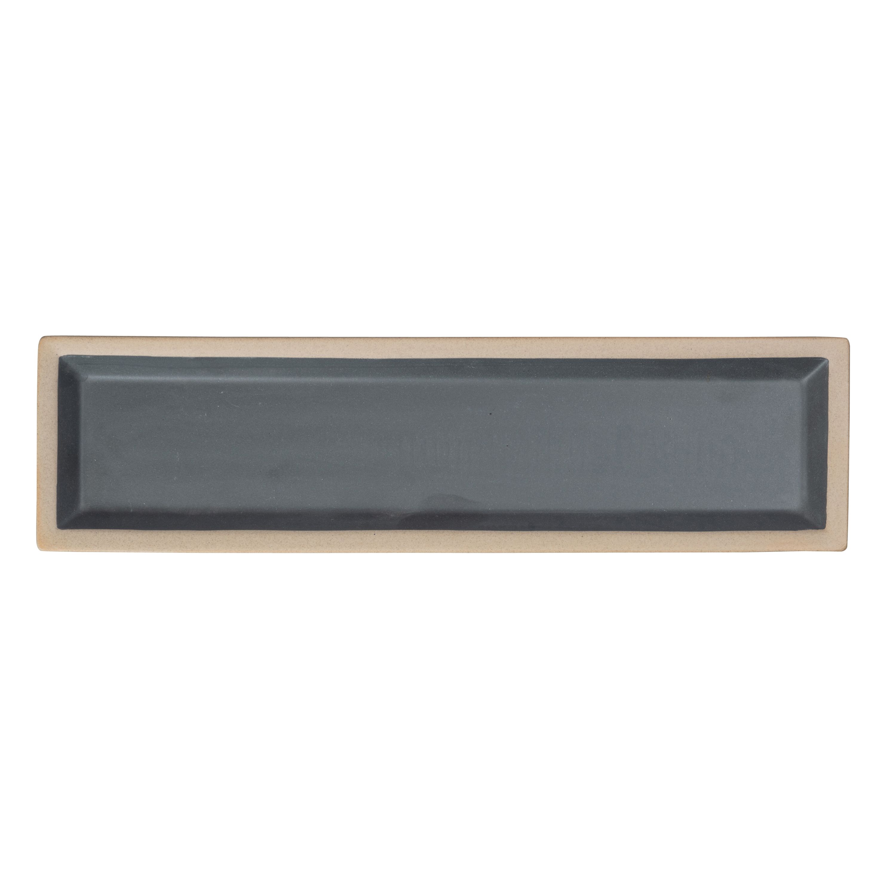 Plato Fumiko 11,5×43 cm.j2{font-size:18px}Beige-black