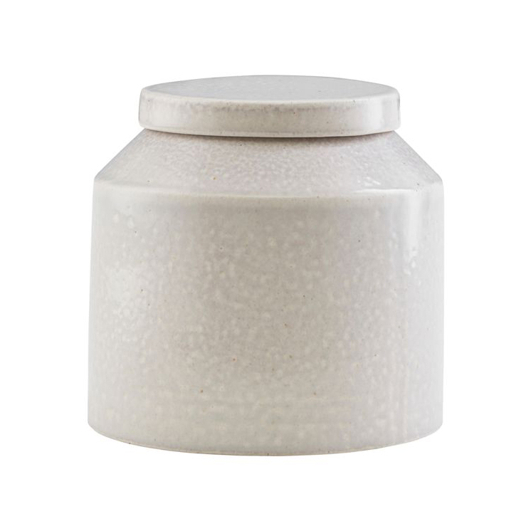 Bote con tapa Kala Ø16,5 cm.iy{font-size:18px}gris claro