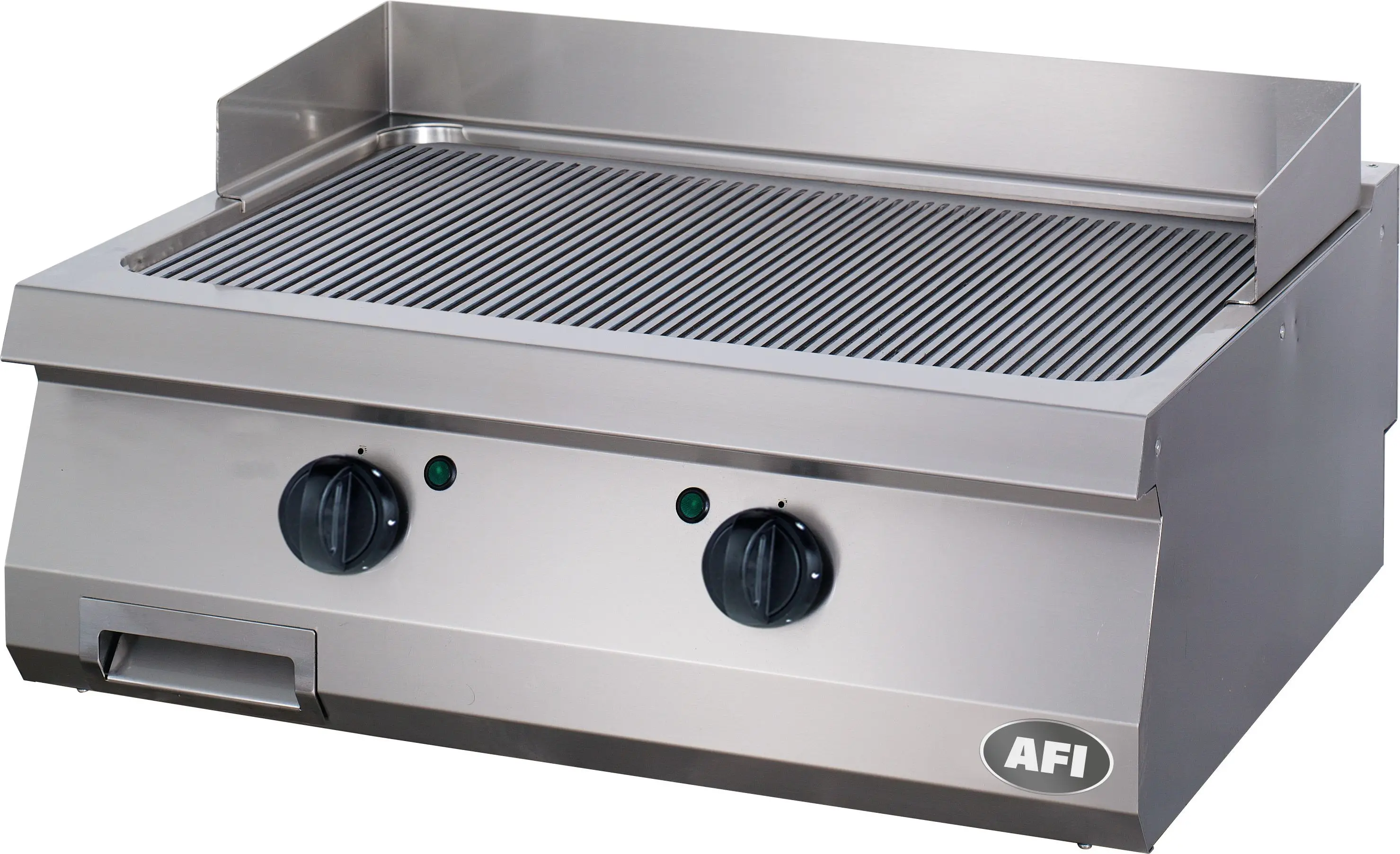 Grill Électrique Double à Poser Rainuré