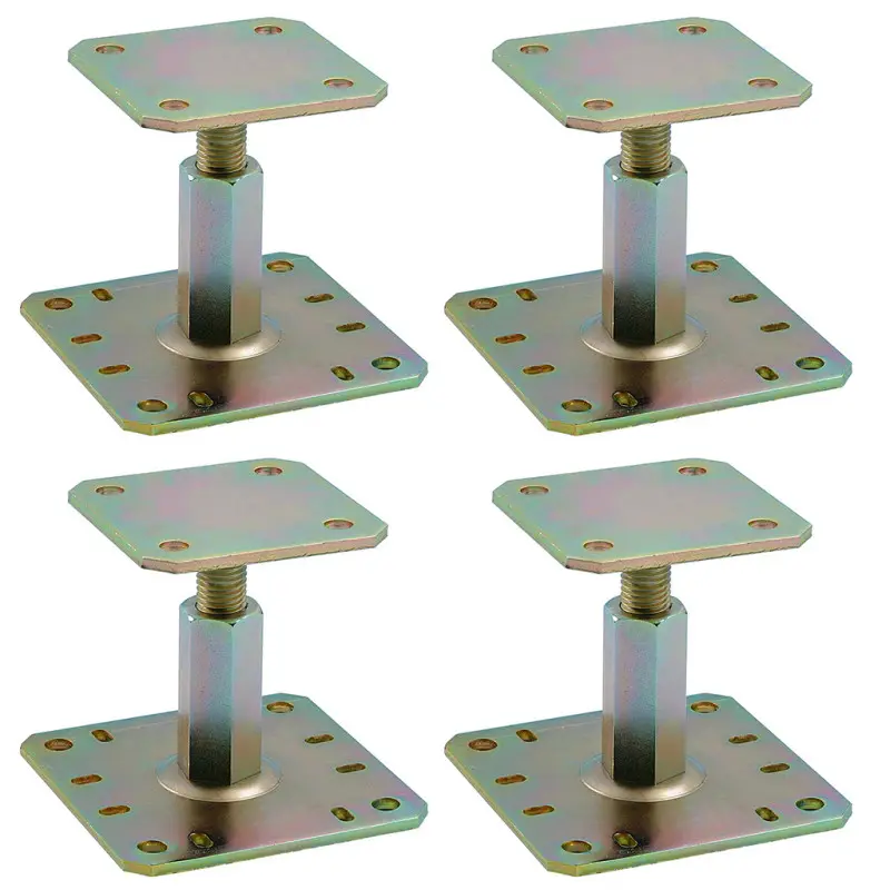 Lot de 4 Pieds de poteau réglables APRN100/150 SIMPSON
