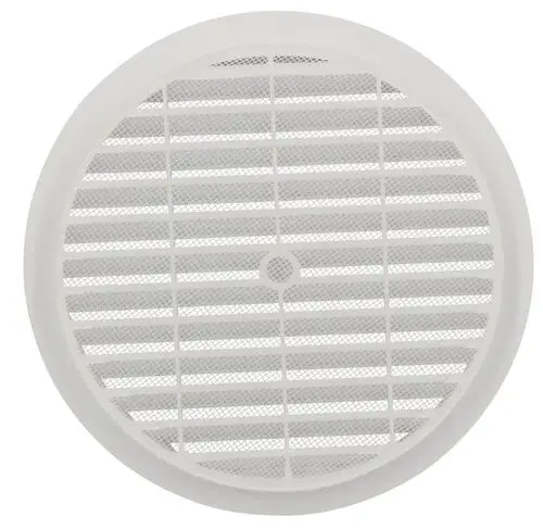 Grille de ventilation à visser ou à coller classique ronde