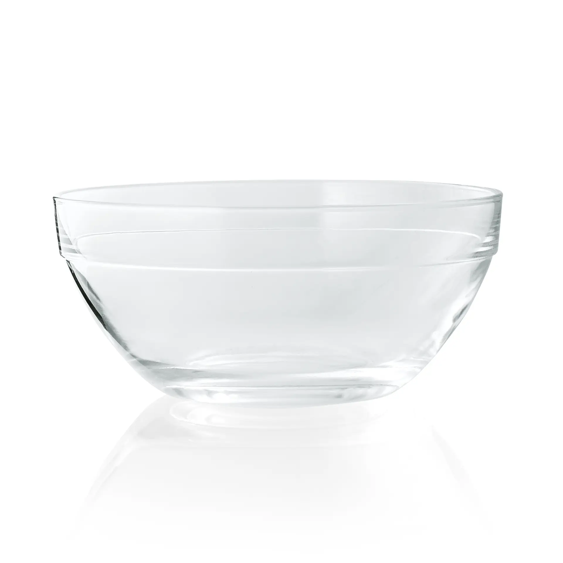 Lot de 3 Bols en Verre trempé 1,1 L H 80 mm Ø 170 mm – Was Germany