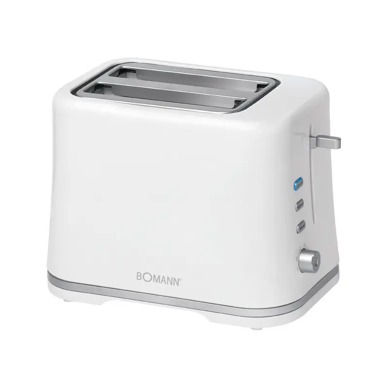 Grille pain 870W Boman TA 1577 CB Blanc Bomann