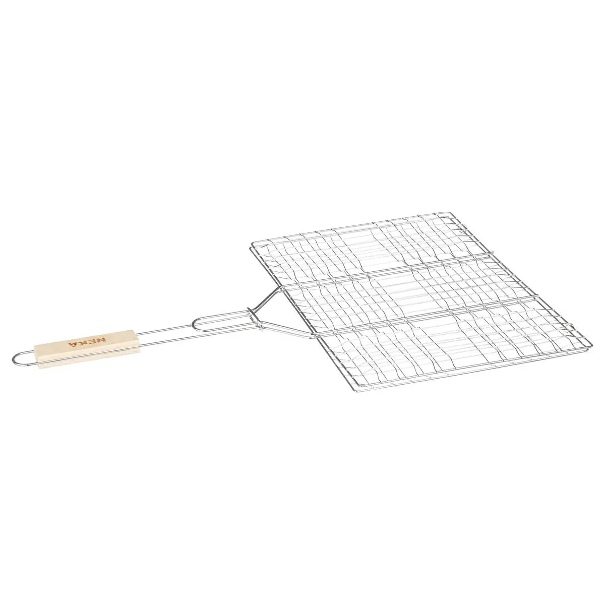 Grille de barbecue rectangulaire double 40x30cm Hespéride