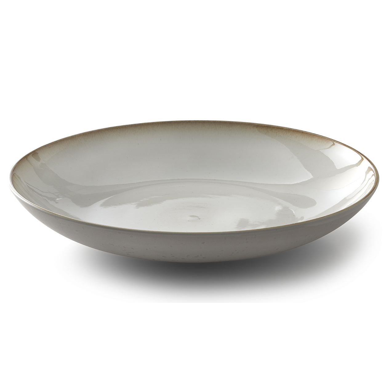 Plato Bitz Ø40 cm blanco nata.jq{font-size:18px}blanco nata-crema