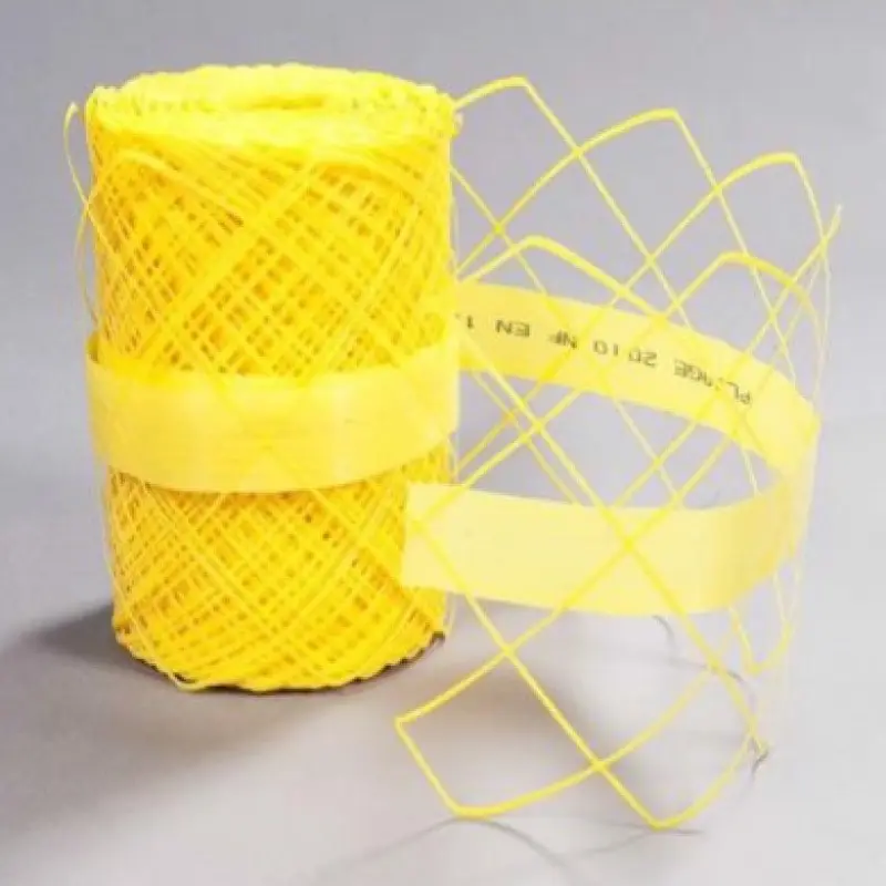 Grillage avertisseurs jaune, L.25 x l.0,3 m Centrale Brico