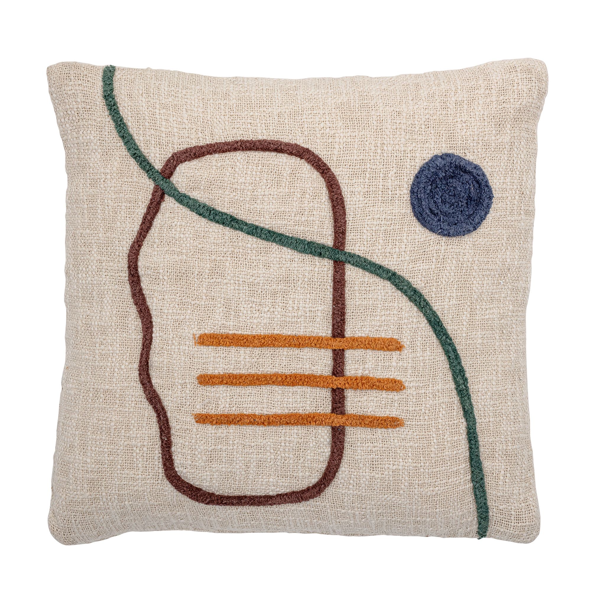 Cojín Bloomingville bordado 45×45 cm.jp{font-size:18px}Natural