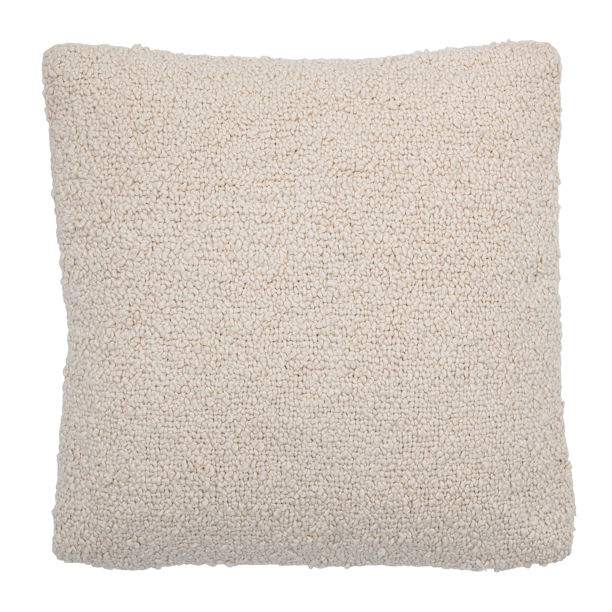 Cojín Bloomingville un solo color 50×50 cm.jq{font-size:18px}Natural