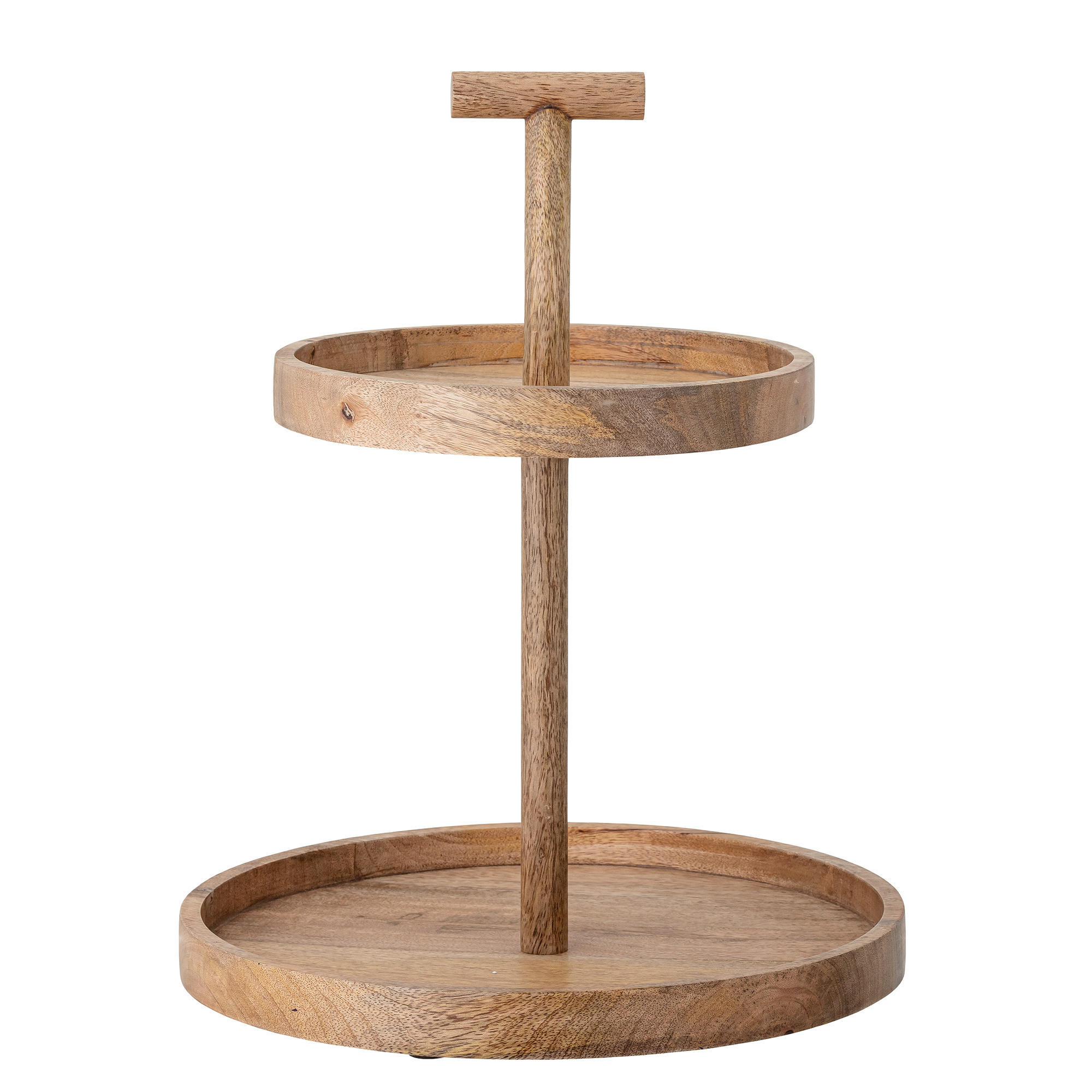 Plato para tarta Bloomingville madera de mango 41,5 cm.jp{font-size:18px}marrón