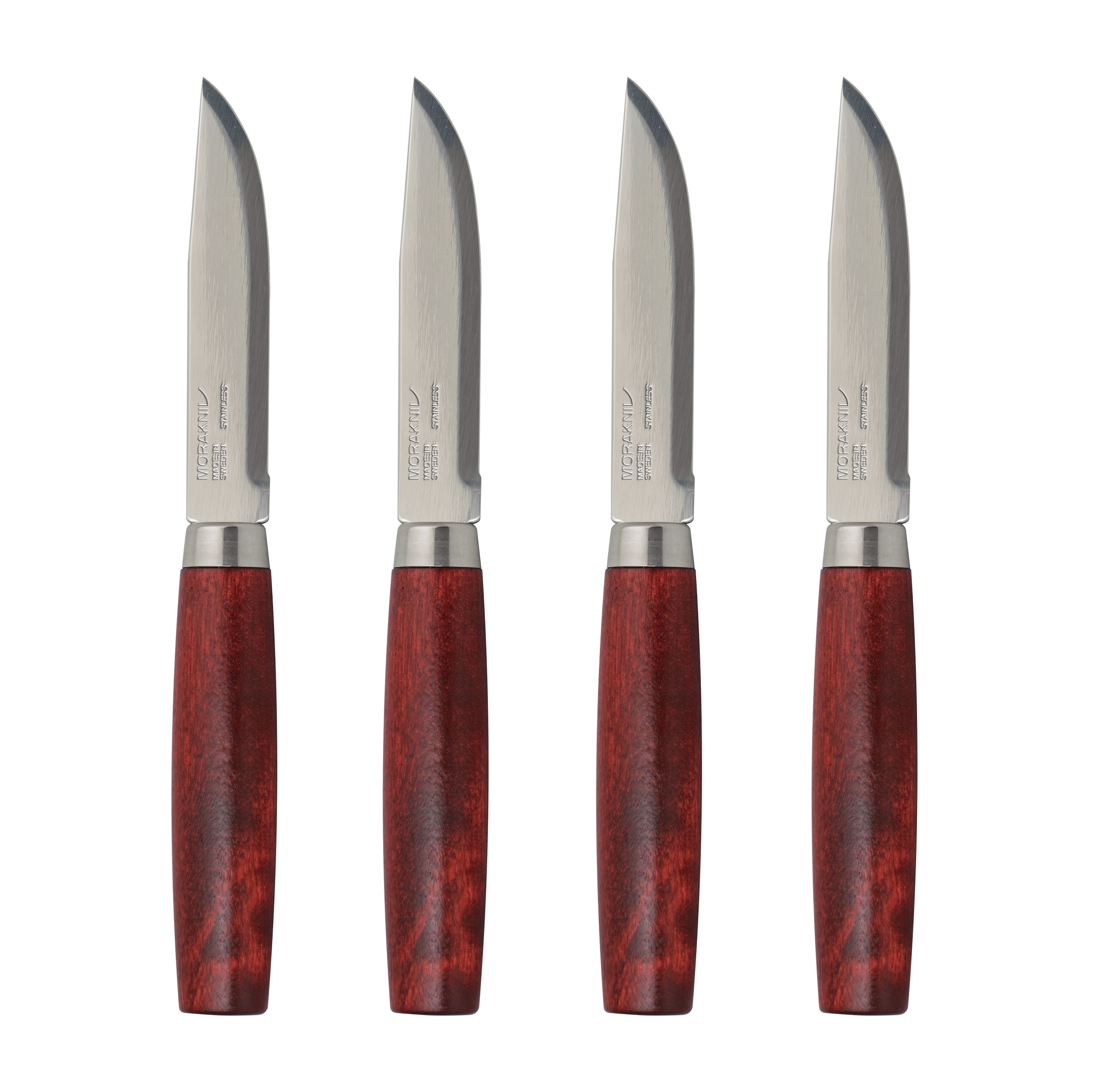 4 Cuchillos de carne Morakniv Classic Steak Knife.jq{font-size:18px}rojo