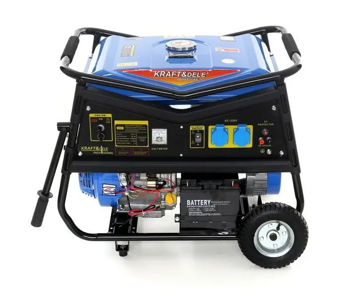 Générateur Groupe éléctrogène Monophasé 5000w 12/230v