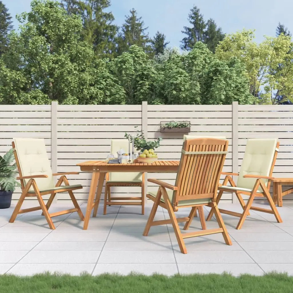 Lot de 4 Chaise bois composite Ivar Naturel 60 X 74,5 X 104 cm – P95045N