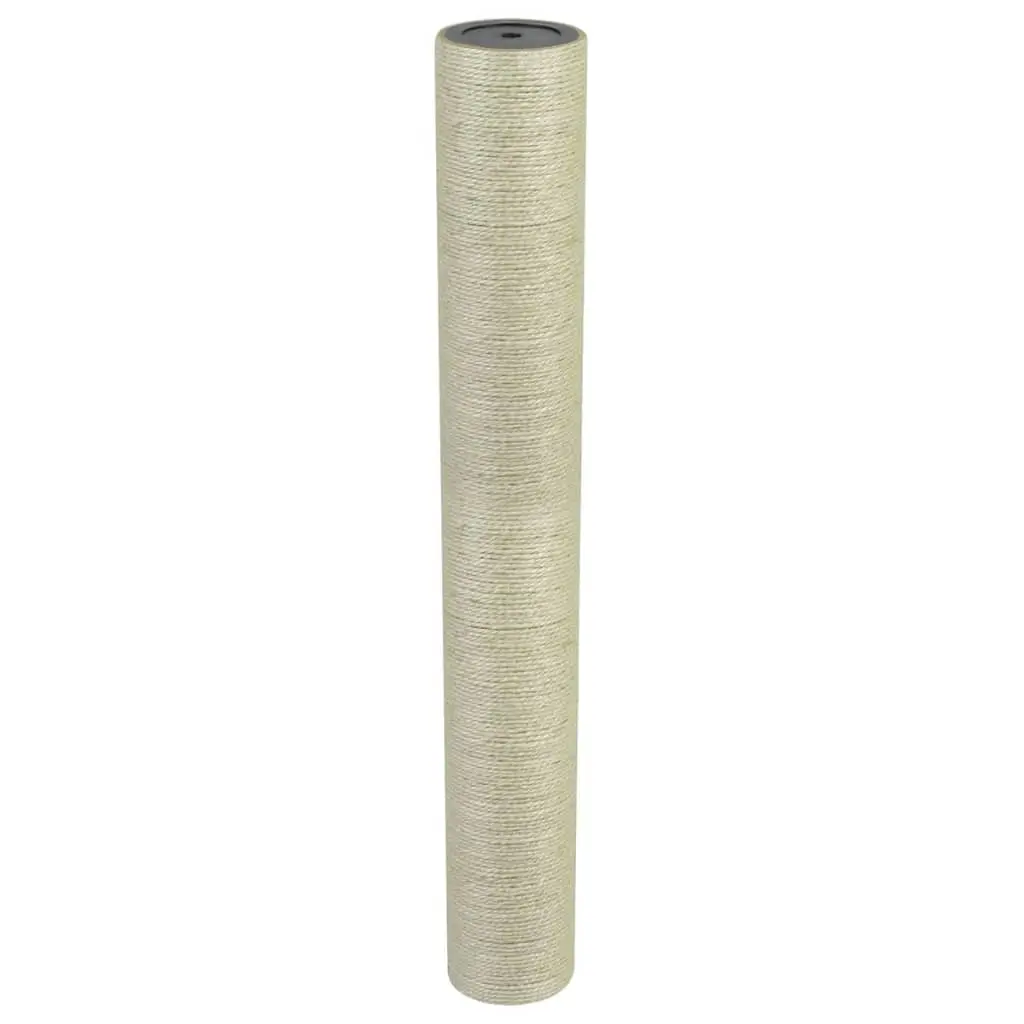 Grattoir pour chats 8 x 60 cm 8 mm Beige vidaXL 170570