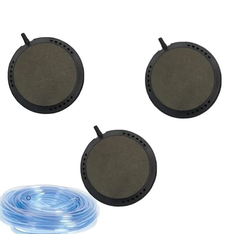 Lot De 3 Diffuseurs D’Air,+ 25m de tuyau 7,5 cm Pour Bassins De Jardin
