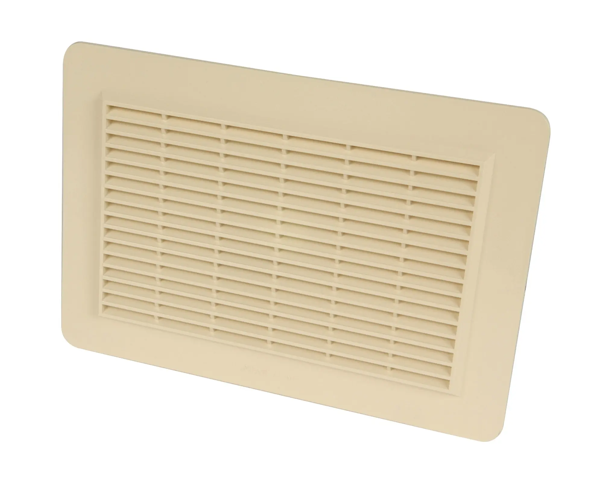 Grille de ventilation en applique rectangulaire pour façades type 200cm² sable