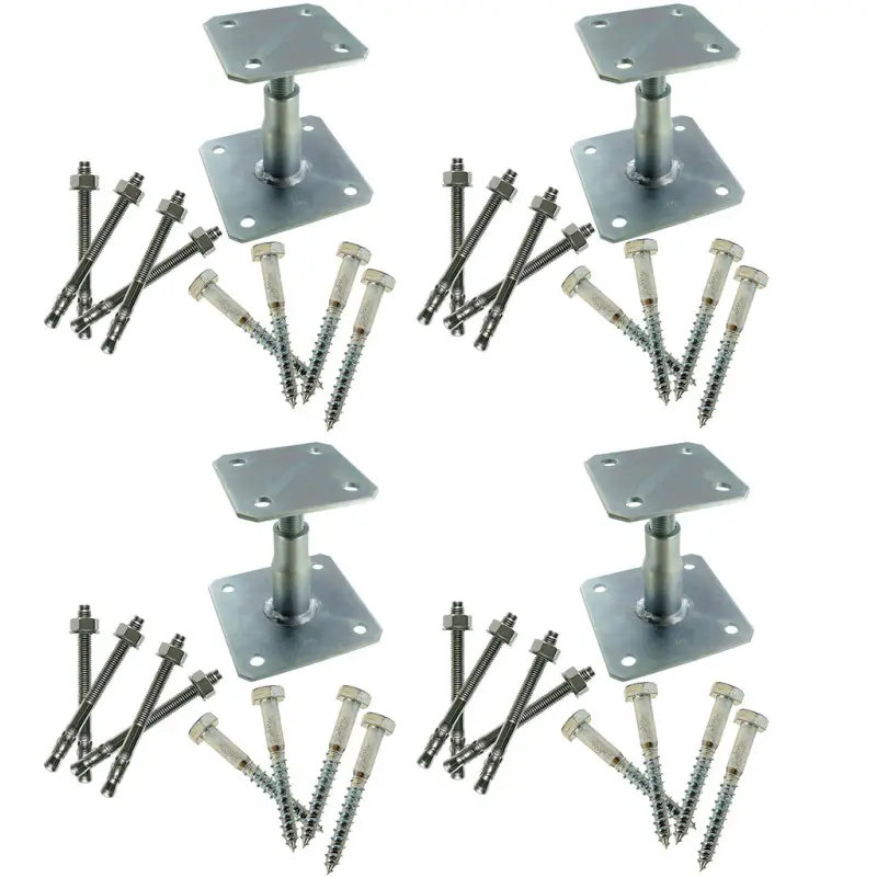 Lot de 4 Kits Prêt à fixer APB100/150 SIMPSON