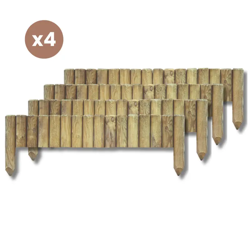 Lot de 4 Bordures PINEDE – 350×1120 mm
