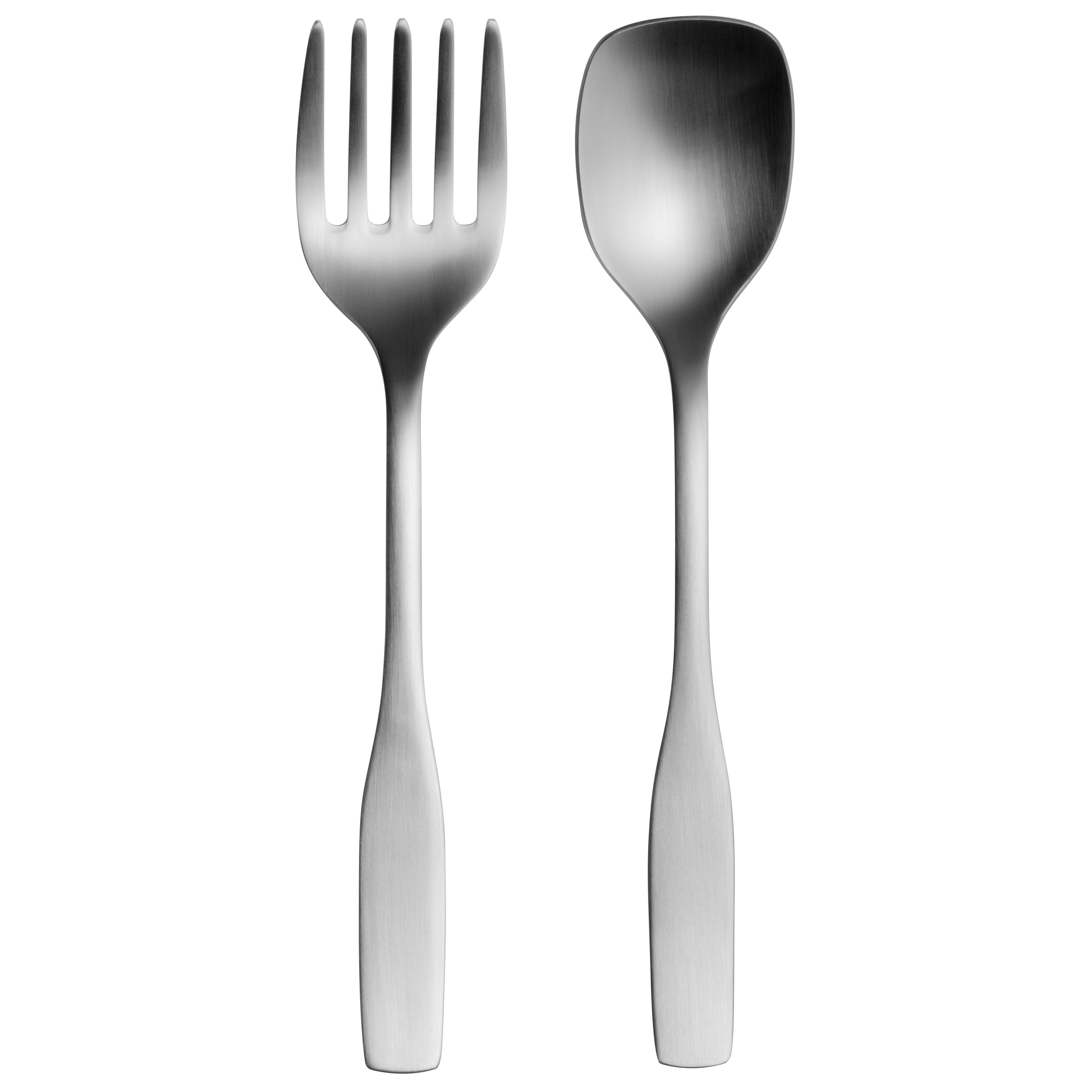2 Cubiertos de servir Citterio 98.iy{font-size:18px}acero inoxidable mate