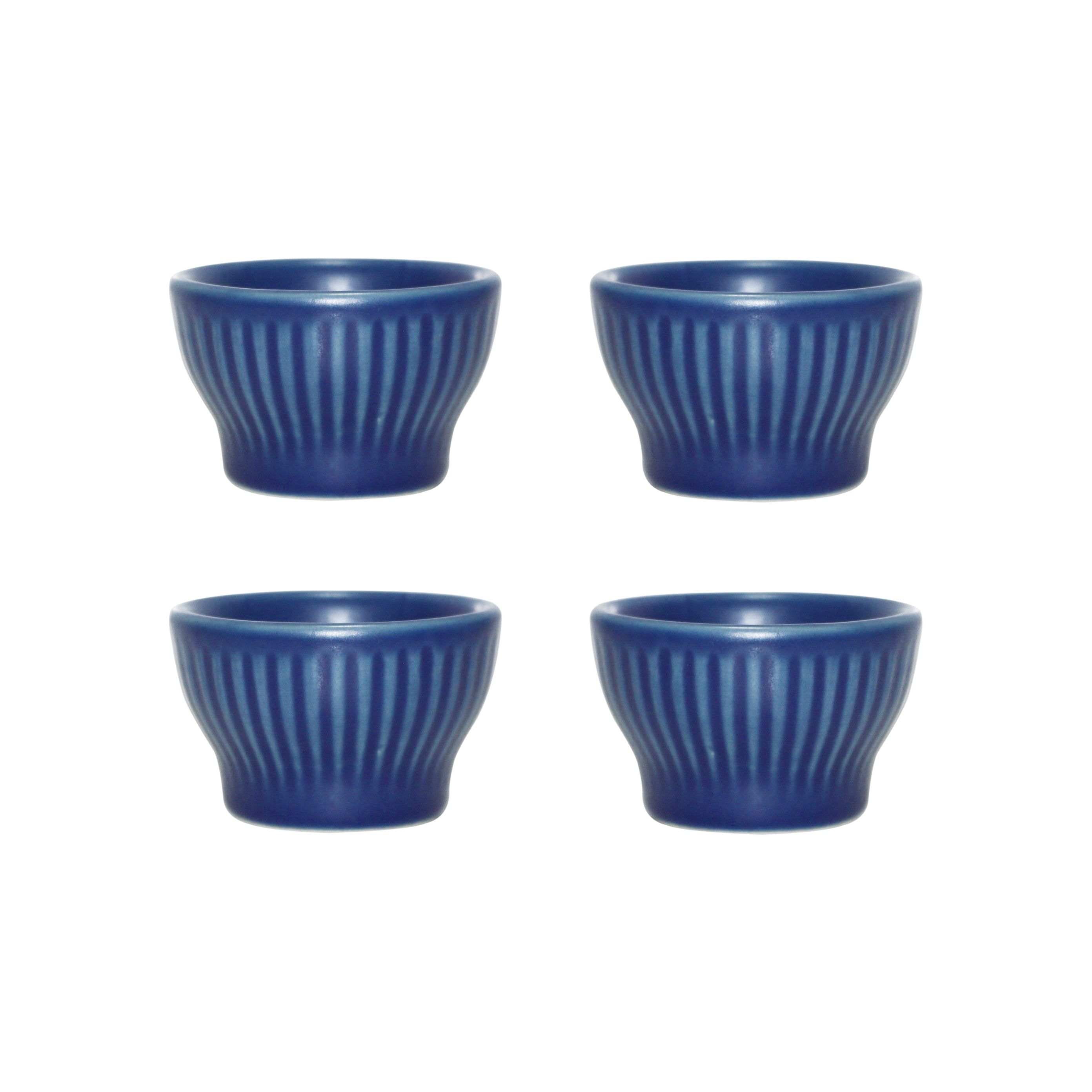 4 Hueveras Groovy.iy{font-size:18px}Blue stoneware